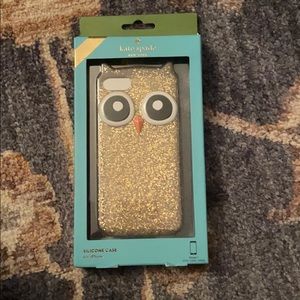 Kate Spade Gold Owl iPhone Case